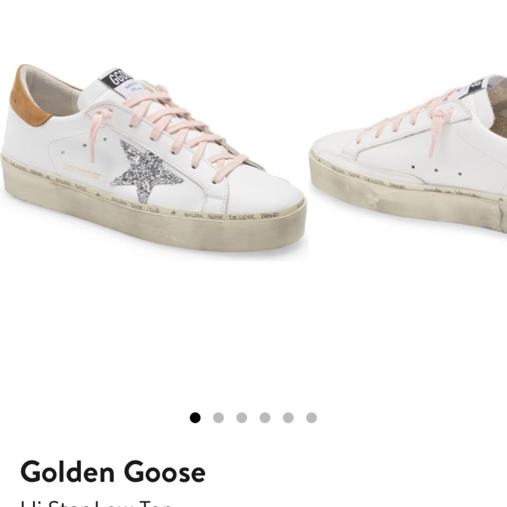 Golden Goose Hi Star Low Top Sneaker Size 5